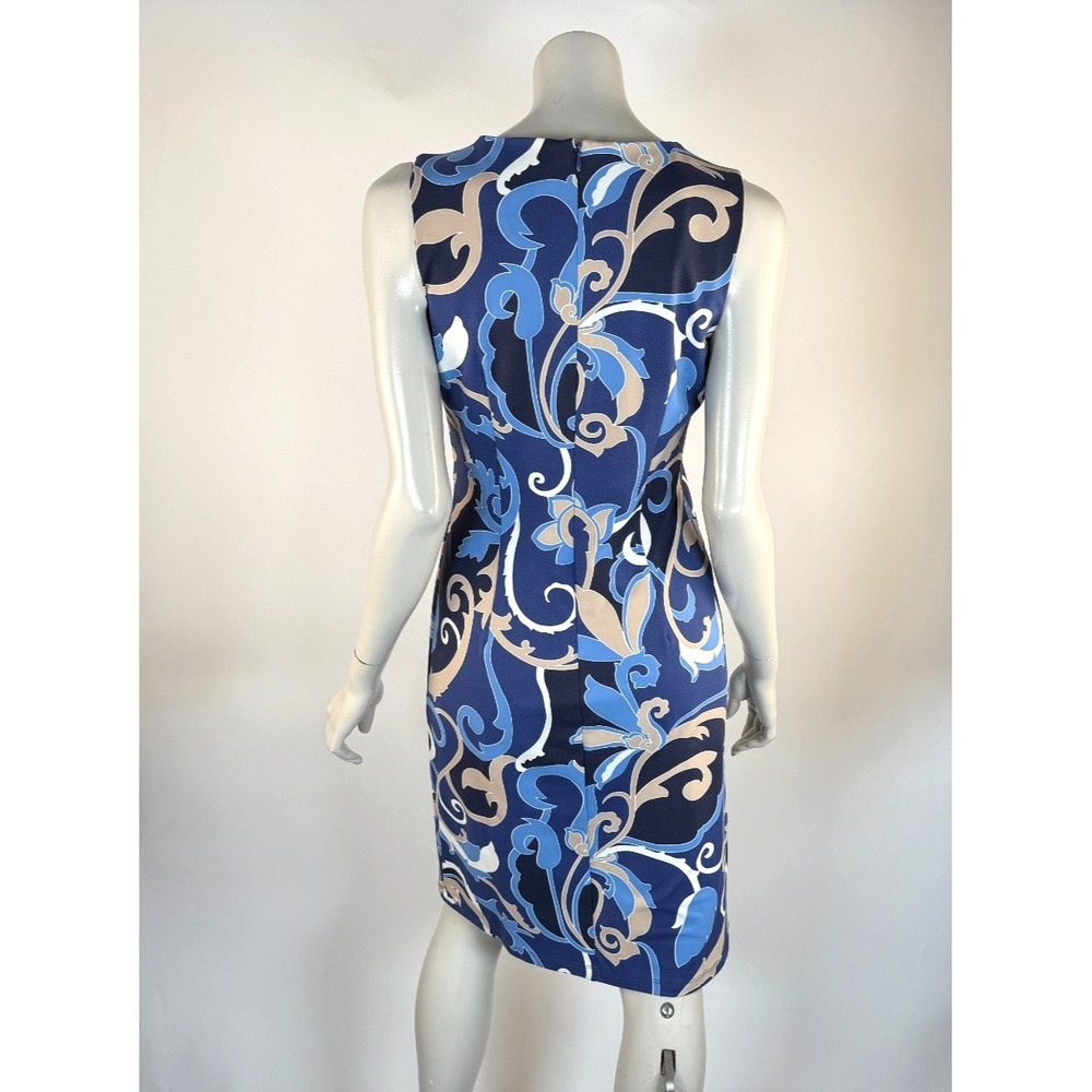 J McLaughlin Sophia Catalina Cloth Dress Women S NWOT Sleeveless Pasley Nylon - Picture 2 of 11